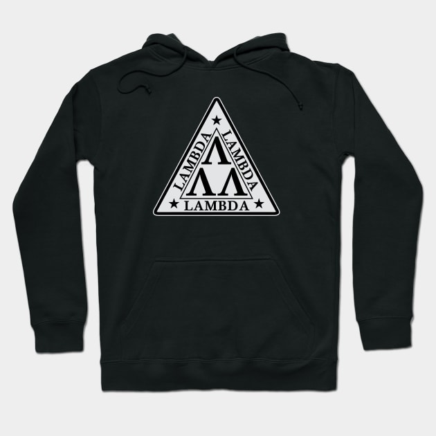 Lambda Lambda Lambda Hoodie by BlackActionTeesOnDemand